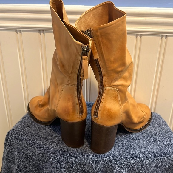 New Free People Elle Block Heel Boots Size 10 NWT - Picture 9 of 16